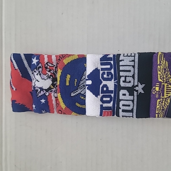 Socks Top Gun Bioworld 6 Pack SZ 8-12 - Picture 3 of 7